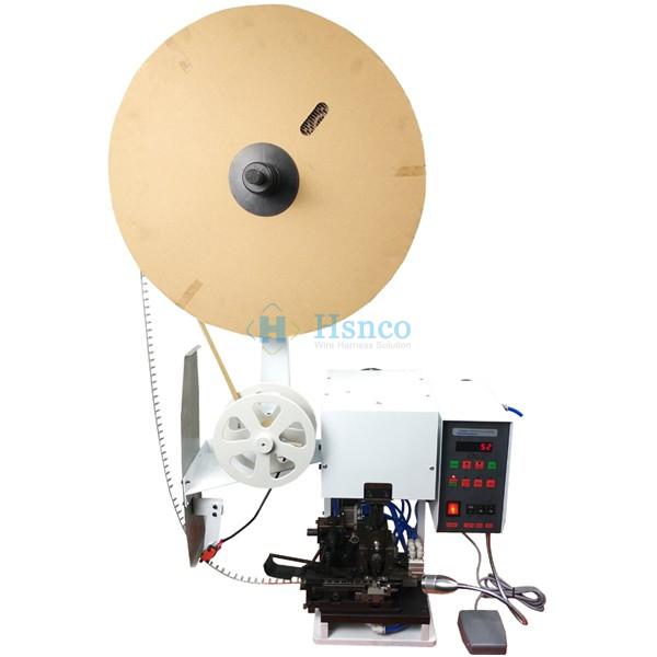 Máy tuốt dây & dập cos side-feed HS-CSP20-1 (0.1–1.5mm², lực dập 2T)